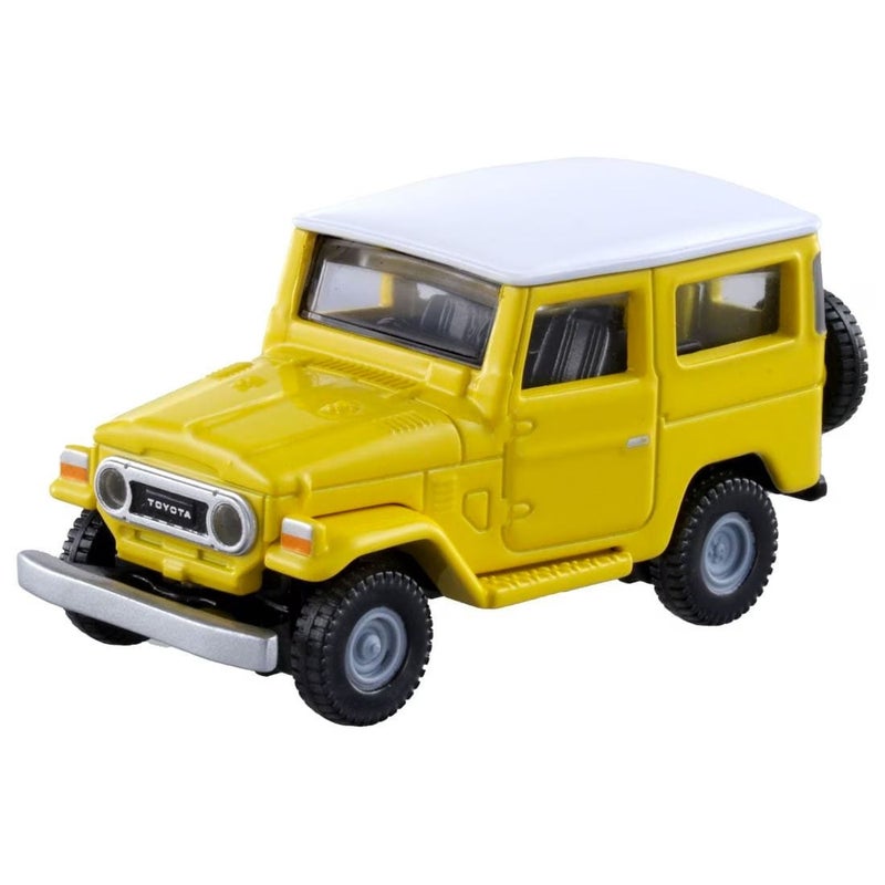 TAKARA TOMY تاكارا تومي توميكا بريميوم 04 تويوتا لاند كروزر سيارة مصبوبة (1:64، أصفر) - Image 2